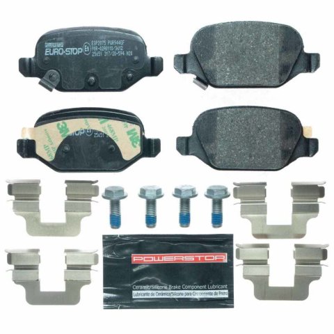 Power Stop 12-19 Fiat 500 Euro-Stop ECE-R90 Rear Brake Pads