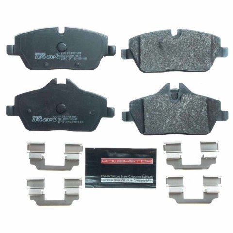 Power Stop 18-20 BMW i3s Euro-Stop ECE-R90 Front Brake Pads