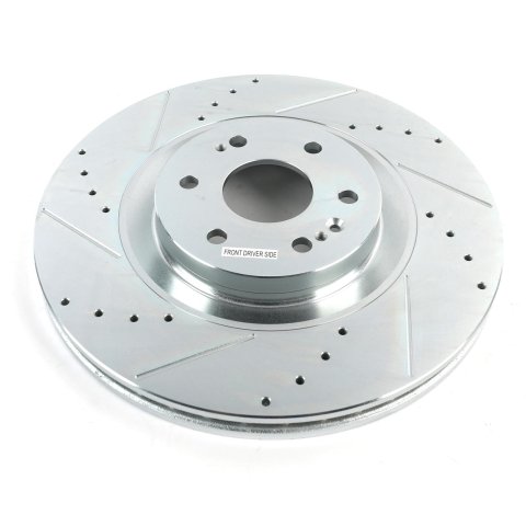 Power Stop 21-22 Chevrolet Tahoe Front Left Drilled & Slotted Rotor