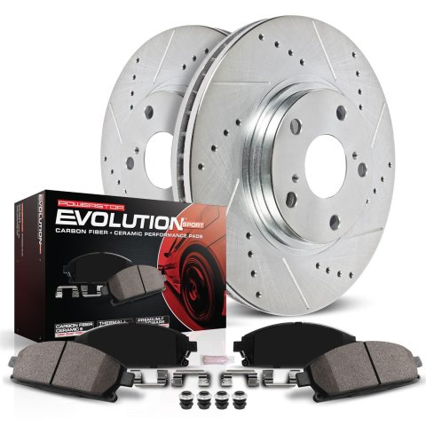 Power Stop 18-21 Volvo XC60 Rear Z23 Evolution Brake Kit
