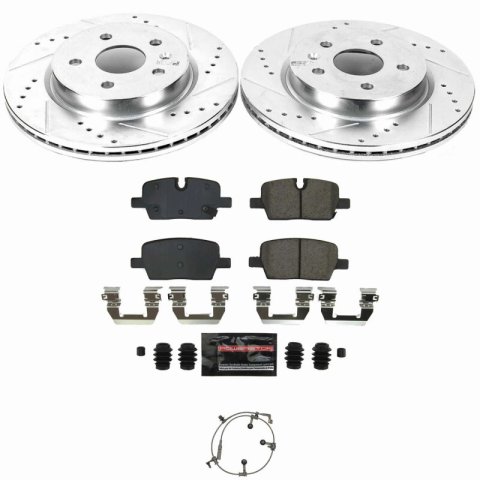 Power Stop 20-21 Cadillac CT5 Rear Z23 Evolution Brake Kit