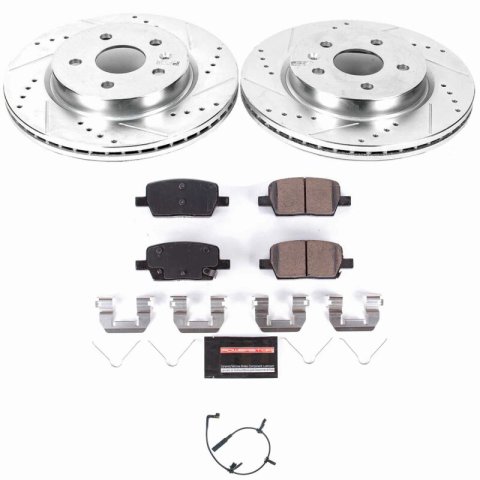 Power Stop 2020 Cadillac CT6 Rear Z23 Evolution Brake Kit