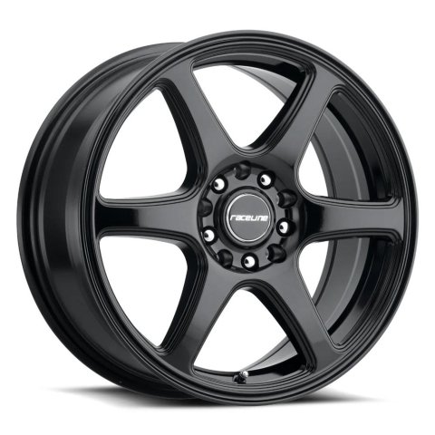 Raceline 146B Matrix 14x5.5in / 4x100/4x114.3 BP / 35mm Offset / 72.62mm Bore - Gloss Black Wheel