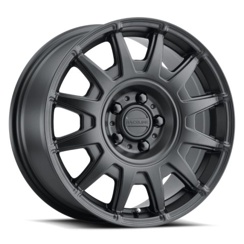 Raceline 401B Aero 15x7in / 5x114.3 BP / 15mm Offset / 72.62mm Bore - Satin Black Wheel
