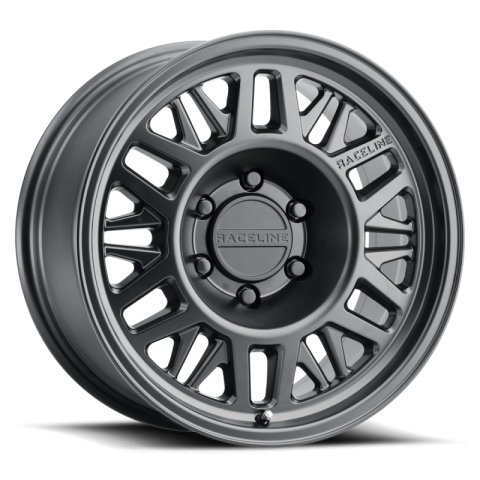 Raceline 451B Ryno 17x8.5in / 6x135 BP / 0mm Offset / 87.1mm Bore - Satin Black Wheel