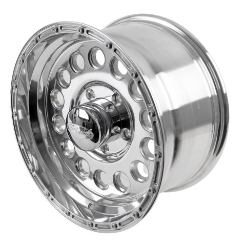 Raceline 887 Rock Crusher 17x9in / 5x139.7 BP / 0mm Offset / 107.95mm Bore - Polished Wheel