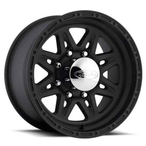 Raceline 892 Renegade 16x8in / 8x170 BP / 0mm Offset / 130.81mm Bore - Satin Black Wheel