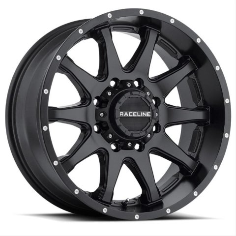Raceline 930B Shift 18x8in / 5x114.3/5x127 BP / 35mm Offset / 72.62mm Bore - Satin Black Wheel