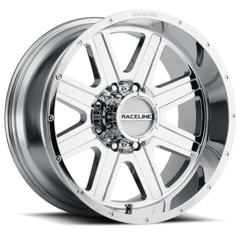 Raceline 940C Hostage 18x9in / 5x150 BP / 12mm Offset / 110.3mm Bore - Chrome Wheel