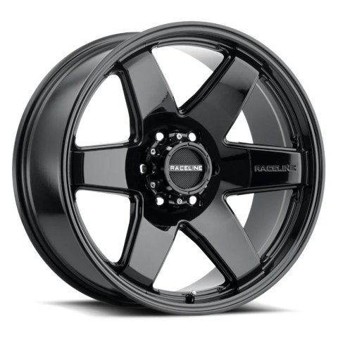 Raceline 942B Addict 18x8in / 5x114.3 BP / 35mm Offset / 72.62mm Bore - Gloss Black Wheel