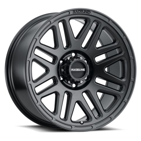 Raceline 944B Outlander 20x9in / 8x165.1 BP / 12mm Offset / 125.2mm Bore - Satin Black Wheel