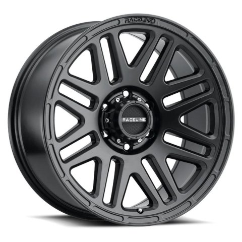 Raceline 944B Outlander 16x8in / 5x139.7 BP / 0mm Offset / 106.5mm Bore - Satin Black Wheel