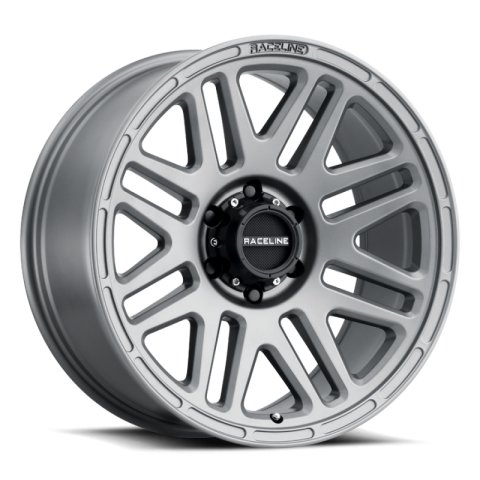 Raceline 944GS Outlander 18x9in / 6x135 BP / 12mm Offset / 87.1mm Bore - Greystone Wheel