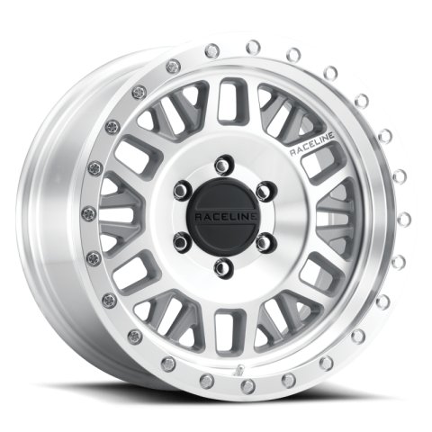 Raceline 951MC Ryno 18x9in / 8x170 BP / 18mm Offset / 130.81mm Bore - Machined Wheel