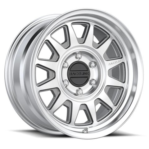 Raceline 952MC Aero 16x8in / 6x114.3 BP / -6mm Offset / 66.1mm Bore - Machined Wheel