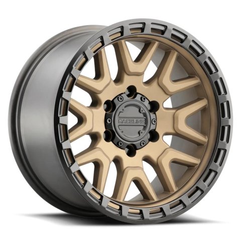 Raceline 953BZ Krank 16x8in / 5x114.3 BP / 0mm Offset / 72.62mm Bore - Bronze Wheel