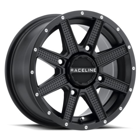 Raceline A92B Hostage 14x7in / 4x156 BP / 5mm Offset / 132.5mm Bore - Satin Black Wheel