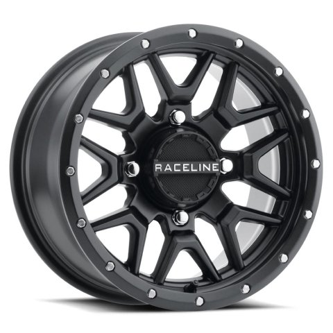 Raceline A94B Krank 14x7in / 4x137 BP / 10mm Offset / 110.18mm Bore - Satin Black Wheel