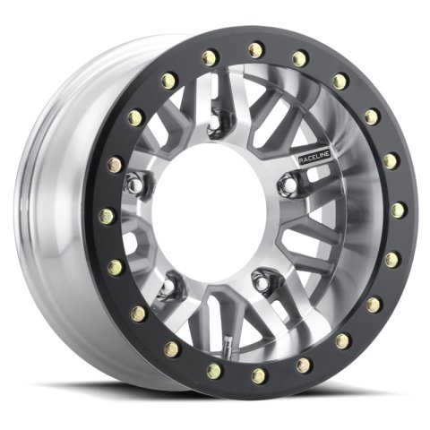 Raceline RT260M Ryno 17x6.5in / 5x205 BP / -19mm Offset / 160mm Bore - Machined Beadlock Wheel