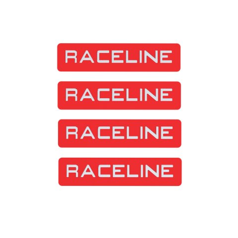 Raceline Silver Push-Thru Cap 8 X 165.1/ 8 X 180