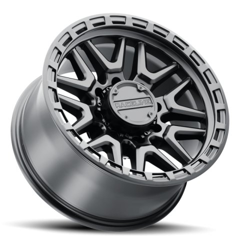 Raceline 953B Krank Wheel 20x9 / 8x165.1 / 0,, Offset 125.2mm Bore - Satin Black