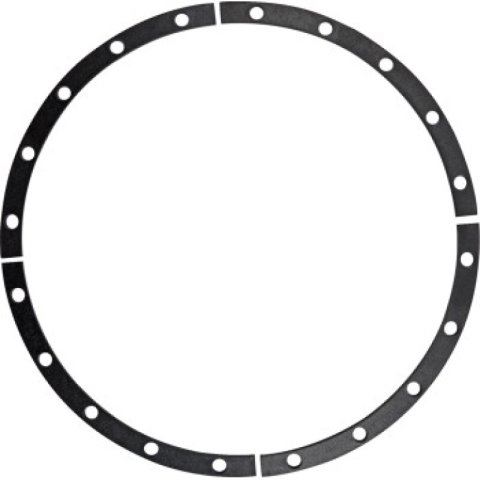 Raceline Beadlock Ring Spacer Kit -14in - 20 Hole - 4 pcs - Black