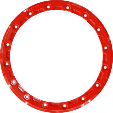 Raceline Beadlock Ring - Podium -15in - 16 Hole - 10mm - Black