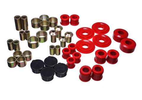 Energy Suspension 2015 Ford Mustang Rear Control Arm Bushing Set - Red