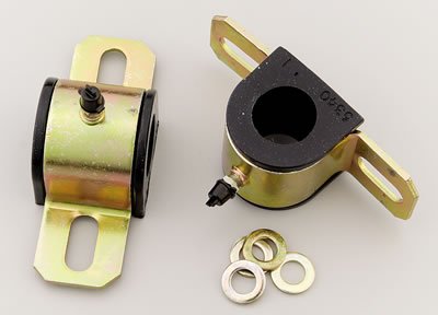 Energy Suspension All Non-Spec Vehicle Black Greaseable 1 inch Front Sway Bar Bushings