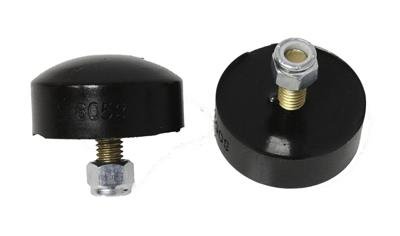 Energy Suspension Black 1 inch Tall Button head Bump Stop Set (2 per set)