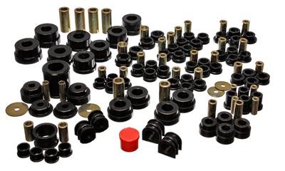 Energy Suspension 02-09 Nissan 350Z / 03-07 Infiniti G35 Coupe Black Hyper-Flex Master Bushing Set