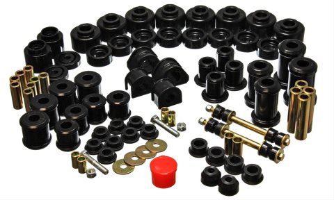 Energy Suspension 97-01 Ford Expedition/Navigator 4WD Black Hyper-Flex Master Bushing Set