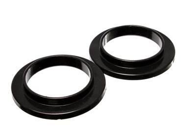 Energy Suspension Universal 3 3/4in ID 5 7/16in OD 7/8in H Black Coil Spring Isolators (2 per set)