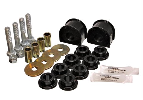 Energy Suspension 99-04 Ford F-150 Lightning 2WD Black Rear Sway Bar Bushing Set (Inc End Links)