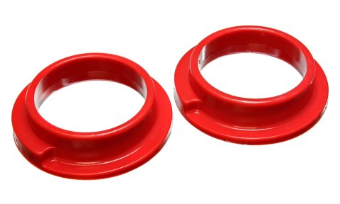 Energy Suspension 00-04 Ford Focus Red Rear Coil Spring Isolators