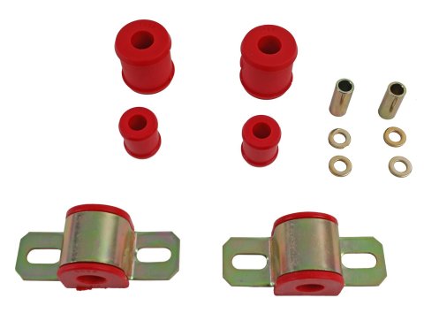 Energy Suspension 67-81 Camaro Red 3/4 inch Bar One Bolt Clamp Style Rear Sway Bar Bushing Set