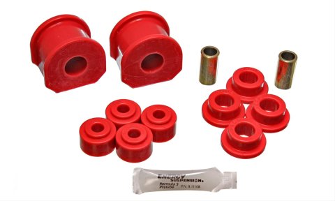 Energy Suspension Ford F100/150/250/350 Red Fr & Rear B Style 3/4in Sway Bar Bushing Sets