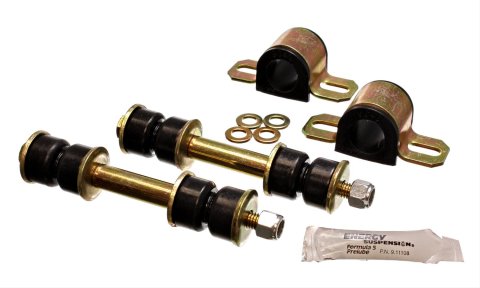 Energy Suspension 89-94 Toyota Pickup 2WD (Exc T-100/Tundra) Black 23mm Front Sway Bar Bushing Set
