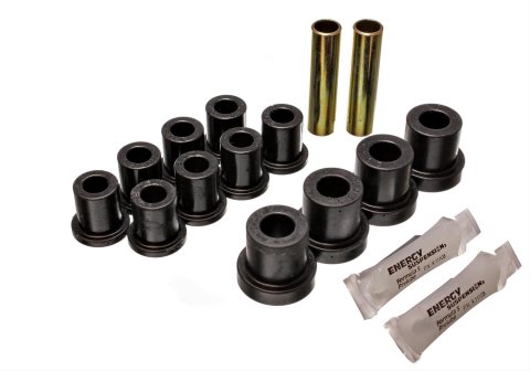 Energy Suspension 54-62 Chevy Corvette Black Rear Leaf Spring Bushing Set