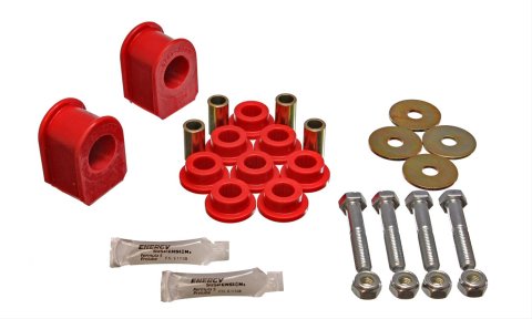Energy Suspension 99-04 Ford F-250 4WD Red 30mm Rear Sway Bar Bushing Set