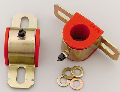 Energy Suspension All Non-Spec Vehicle Red Greaseable 1 inch Front Sway Bar Bushings