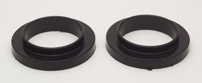 Energy Suspension Universal 3 3/4in ID 25 7/16in OD 3/4in H Black Coil Spring Isolators (2 per set)
