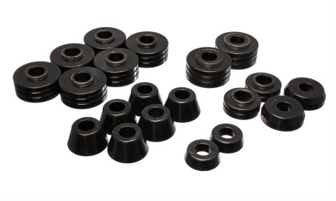 Energy Suspension Ford Bronco Body Mount Set - Black