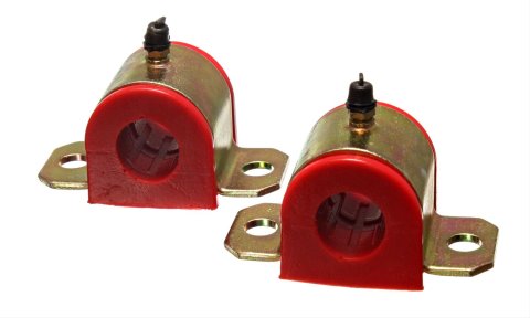 Energy Suspension 7/8in Rear Sway Bar Bushing Set - Red