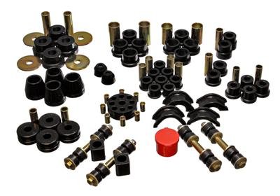 Energy Suspension 74-78 Nissan 260Z/280Z Black Hyper-Flex Master Bushing Set