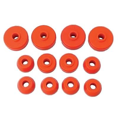 Energy Suspension 90-96 Nissan 300ZX Red Rear Sub Frame Set
