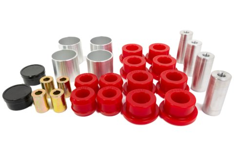Energy Suspension 12-20 Tesla Model S Rear Control Arm Bushing Set - Red