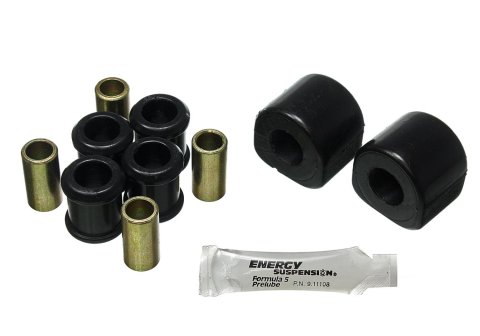 Energy Suspension 05-19 Dodge Charger/Challenger Rear Sway Bar 20mm Bushing Kit - Black