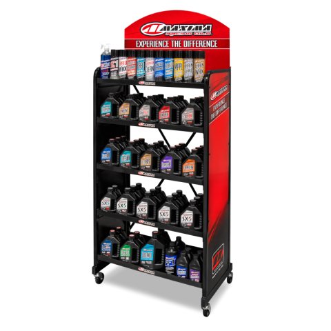 Maxima Standard Floor Display Large Metal Shelf
