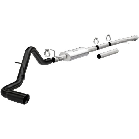 MagnaFlow 2019 Chevy Silverado 1500 V8 5.3L / V6 4.3L Street Series Cat-Back Exhaust w/ Black Tip
